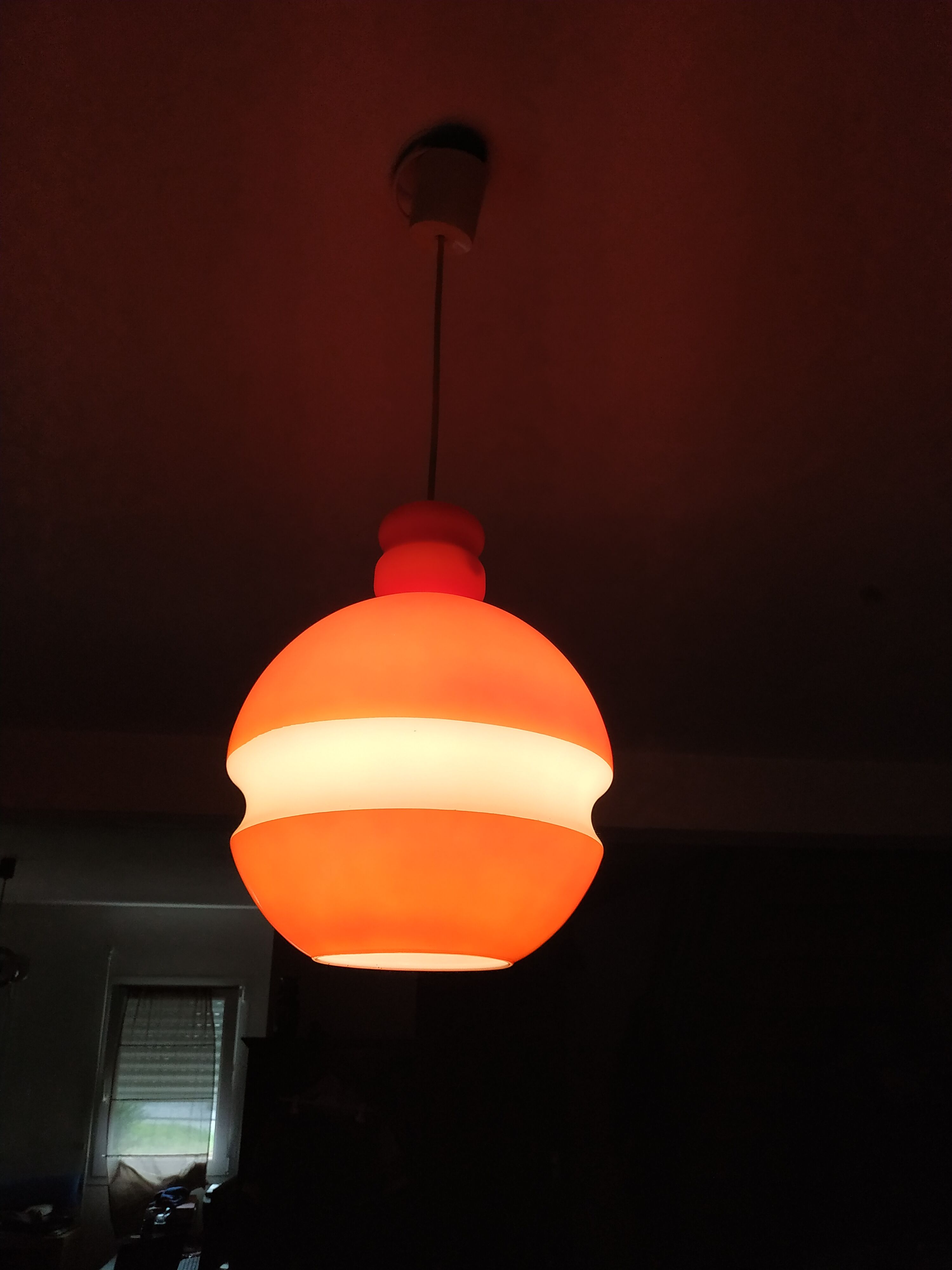 Vintage seventies design pendant lamp