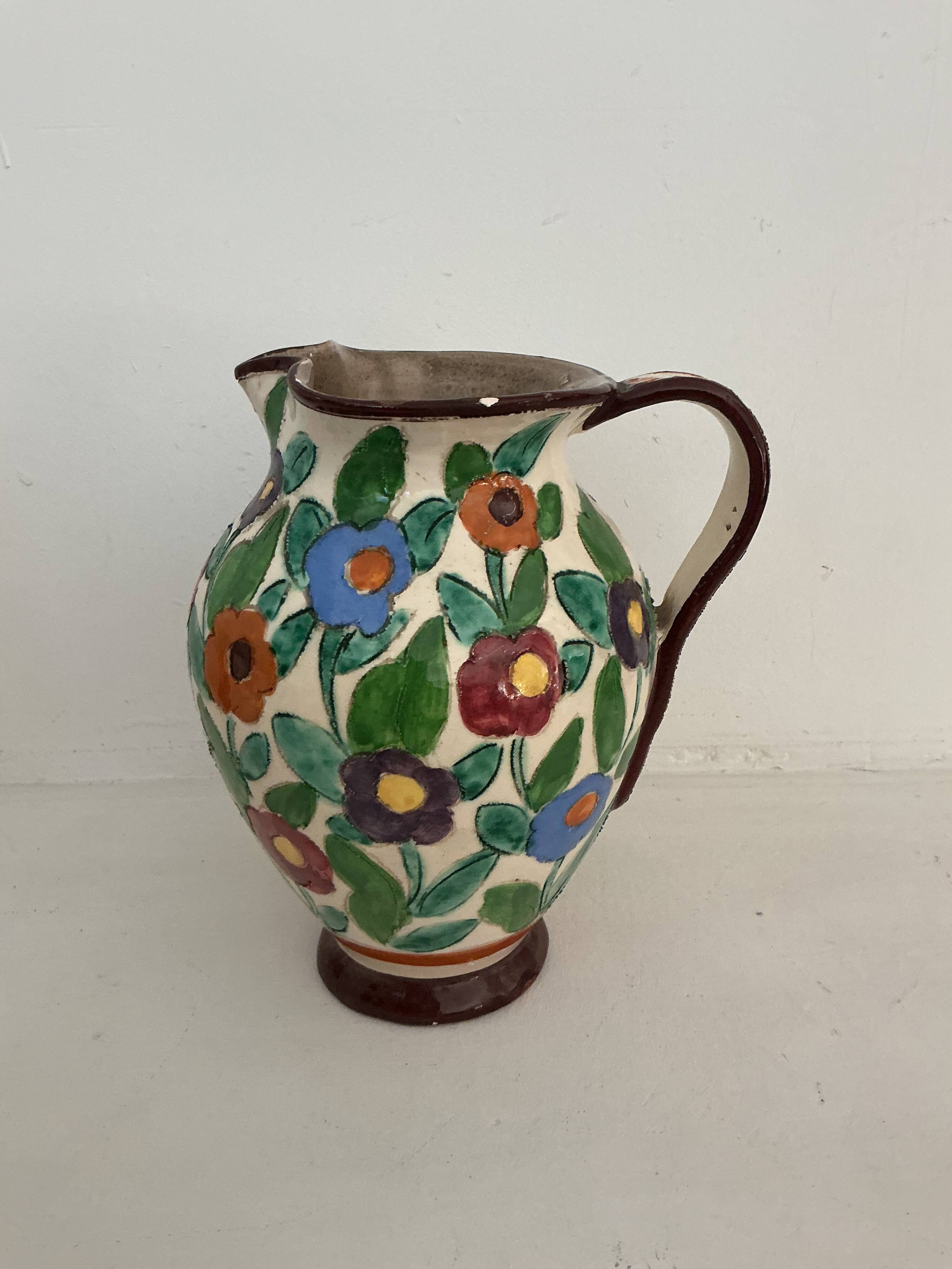 Balustrade vase - Floral decor - Cerart Monaco