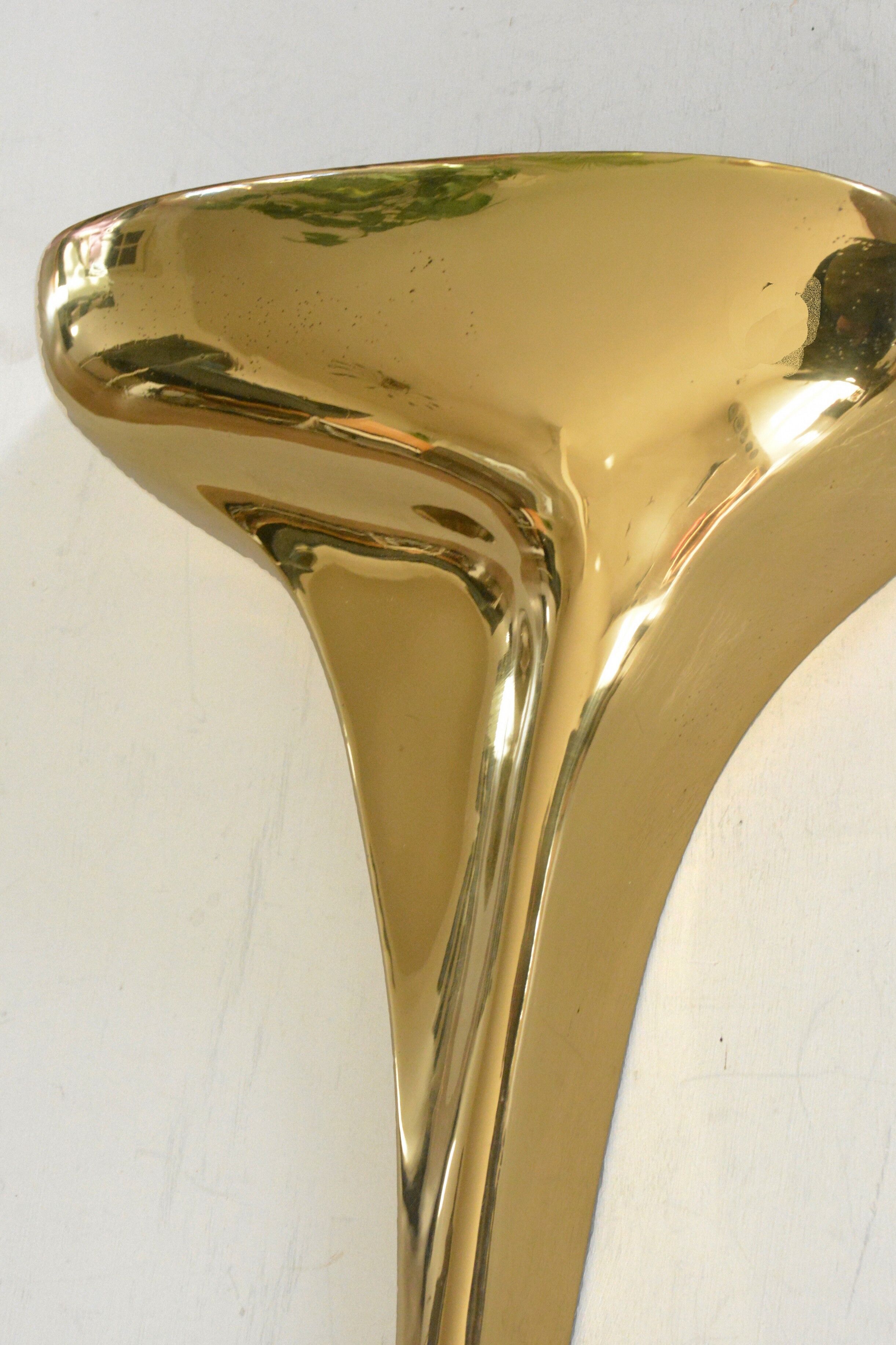 Sculptural wall lamp by Giovanni Santoni for CS Arte 70s