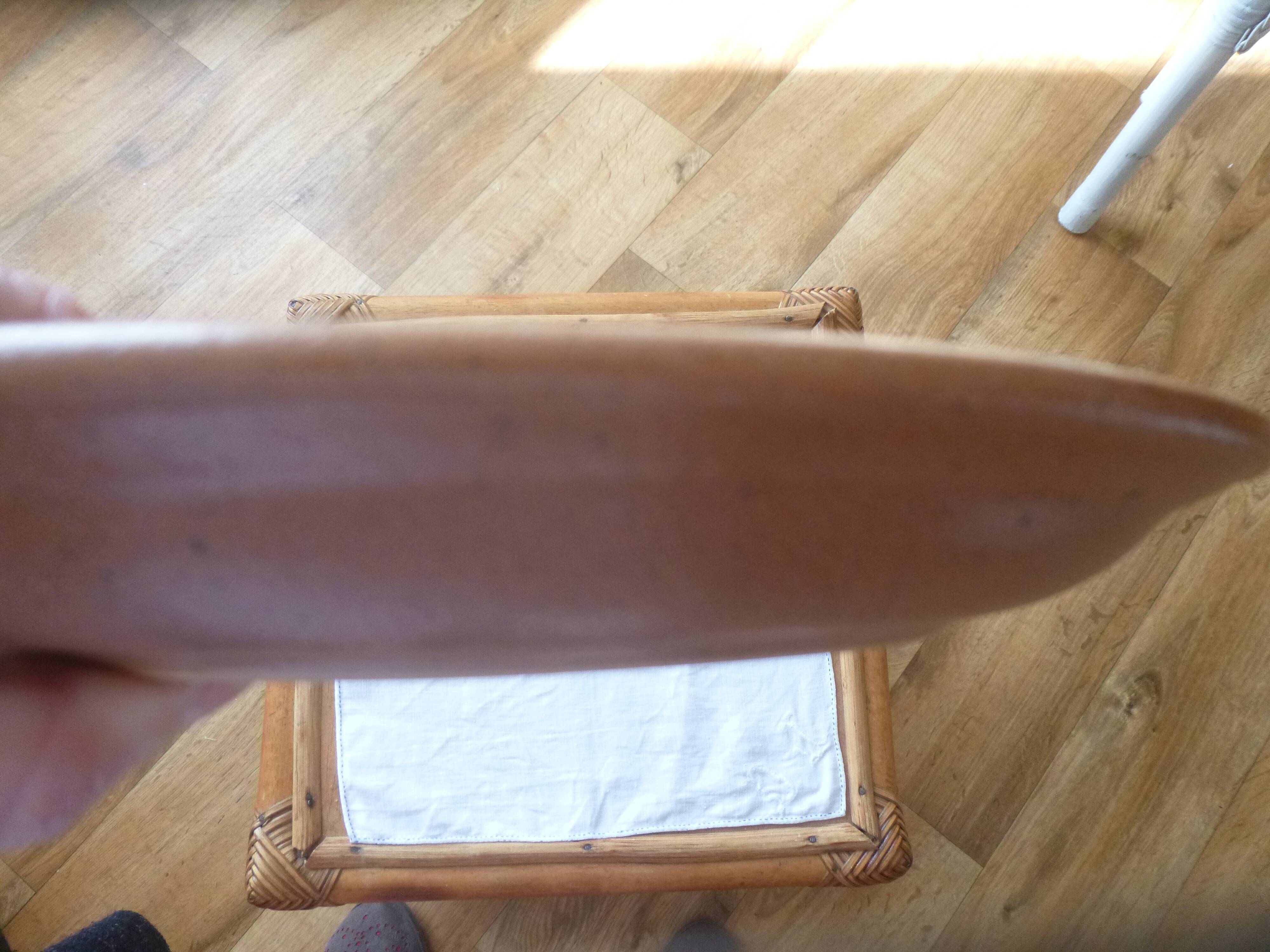 Flat plate in sarreguemines sandstone france