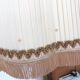 Lampadaire pied tripode en bronze vintage