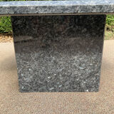 80s granite coffee table