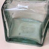 Set of 5 jars glass and Cork. 1970