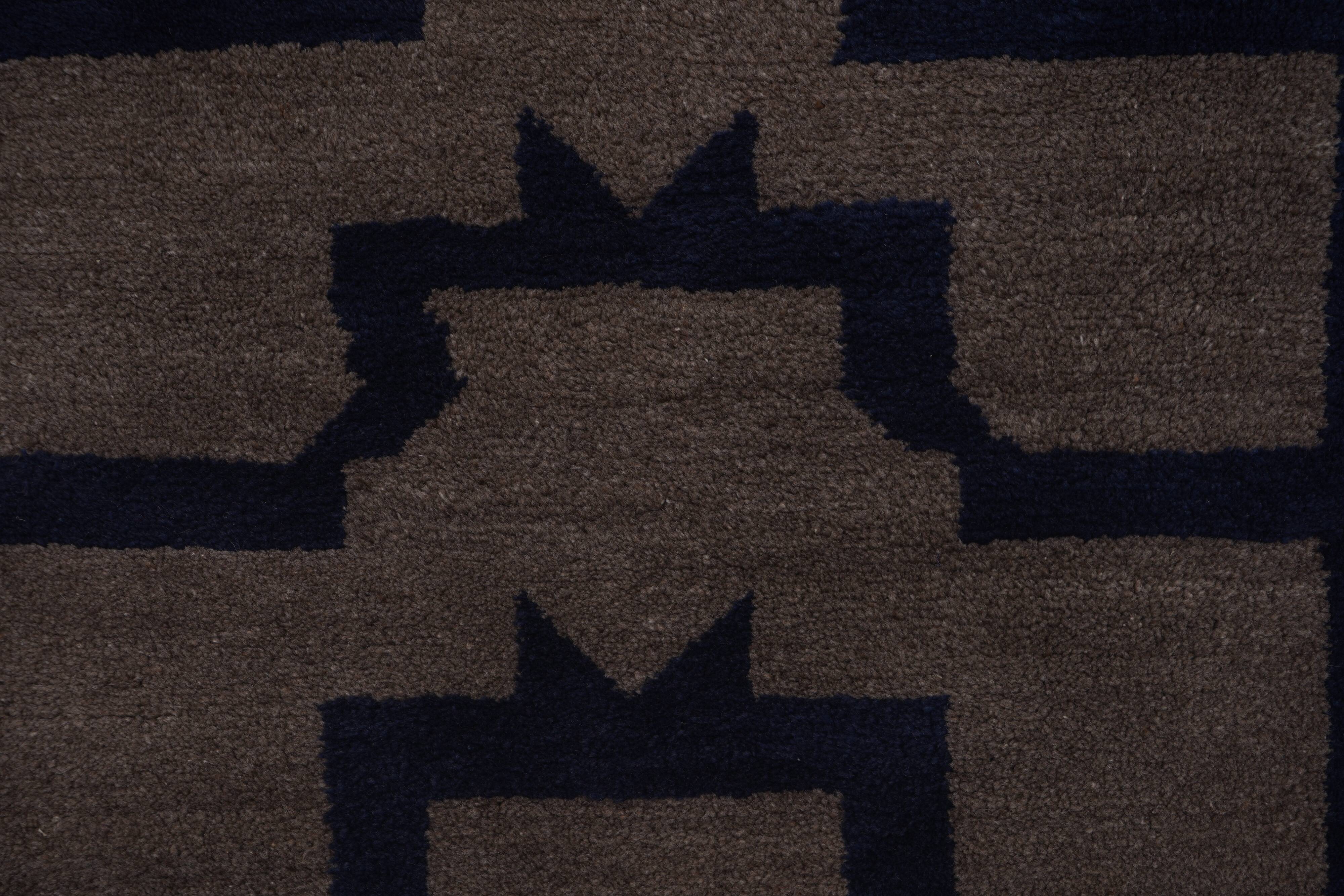 Vintage Turkish Oushak Handwoven Rug 85x195 cm