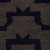 Vintage Turkish Oushak Handwoven Rug 85x195 cm