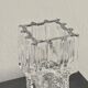 Big collectible vase with ice cube effect in glass from Limburg 1970
