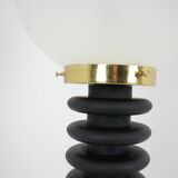 Floor wood lamp, germany, 1970s