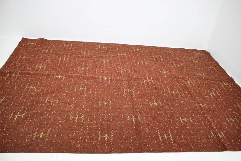 Original Midcentury Abstract Design Carpet / Rug, 1950s