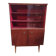 Mahogany veneer display cabinet 1960