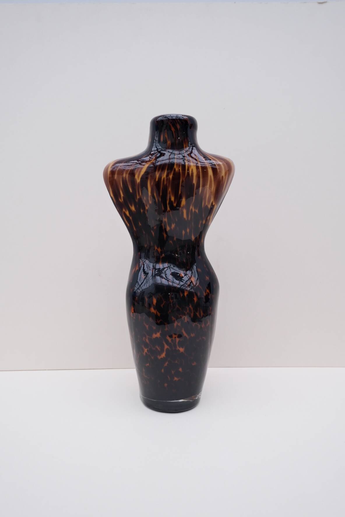 Blown glass vase from MURANO, Italy 1980