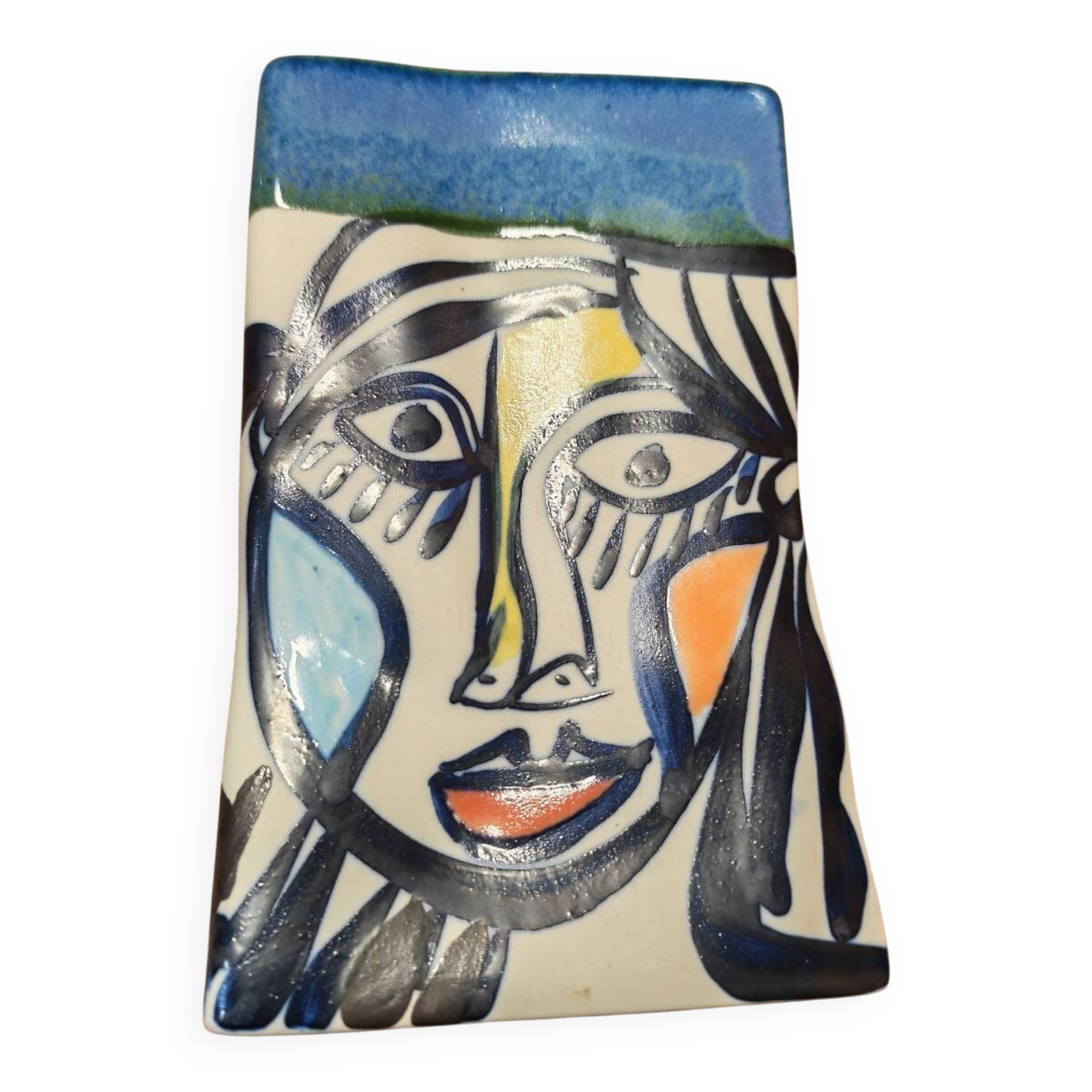 Cubist vase Alfonso Otero Regal