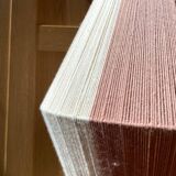Cotton thread woven lamp