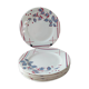 Lot de 6 assiettes plates Digoin Sarreguemines