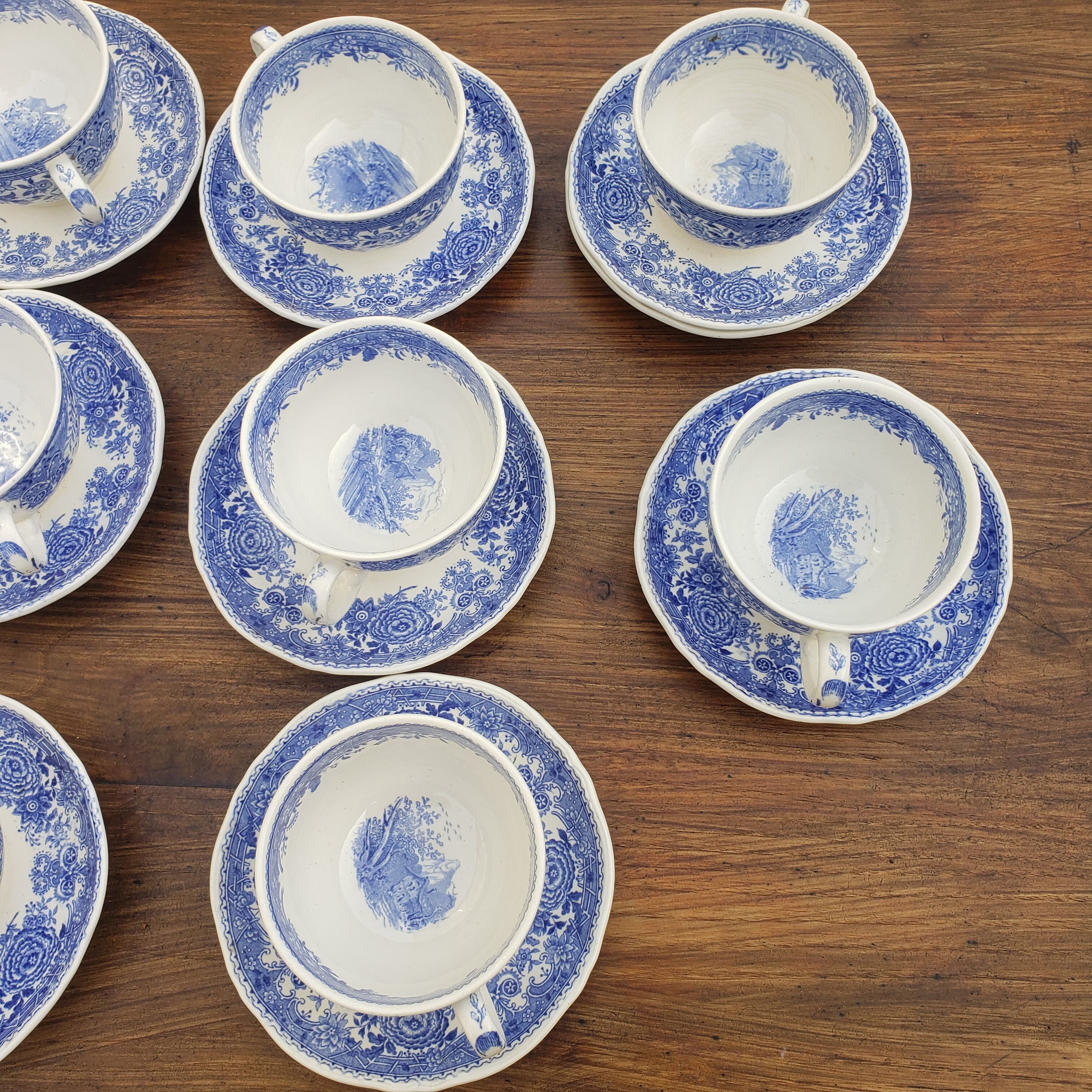 Villeroy tea cups and boch model Bungerland