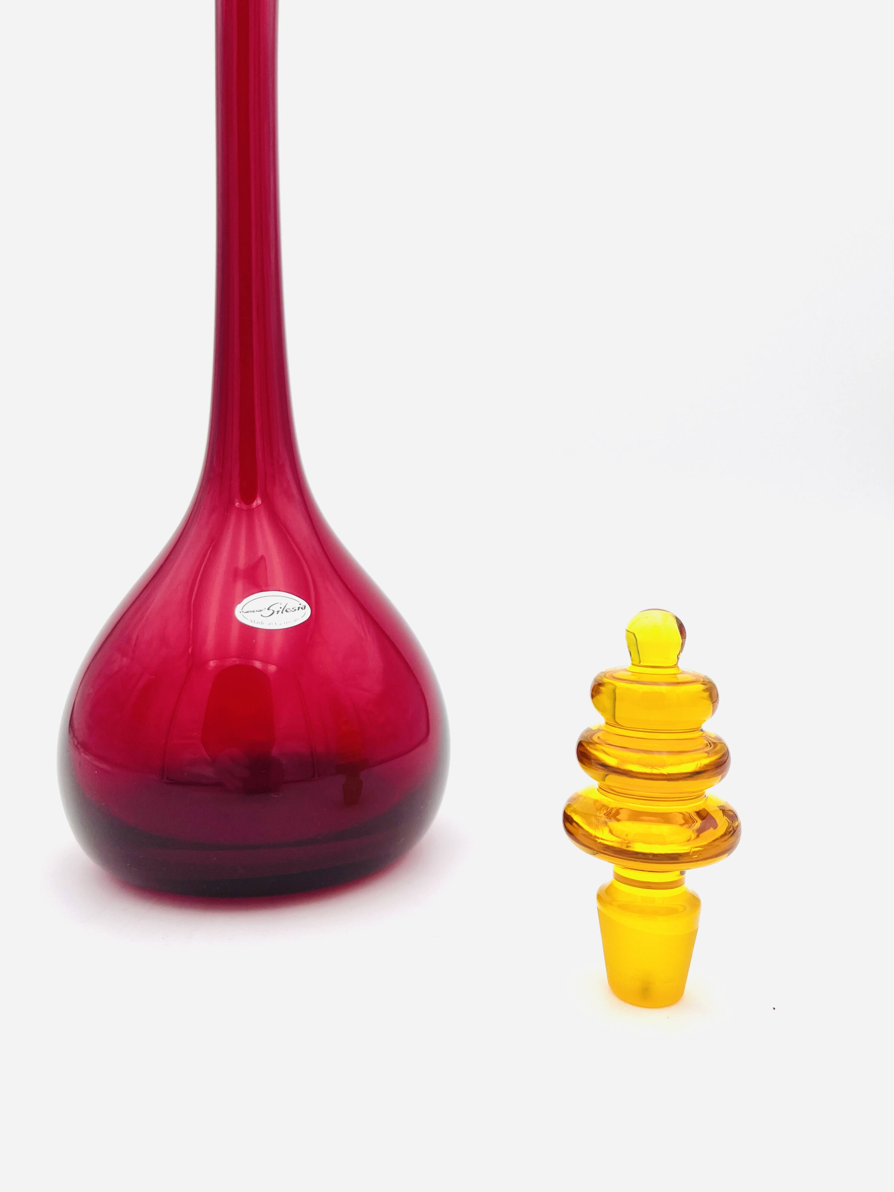 Sculptural Carafe XL Silesia Kaspar Design Memphis (45cm) 1970