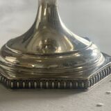 Coupe ancienne en verre et métal argenté