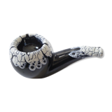 Vintage pipe-shaped ashtray, Vallauris