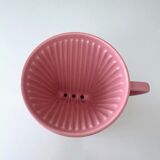 Melitta filter 102, pastel pink, coffee