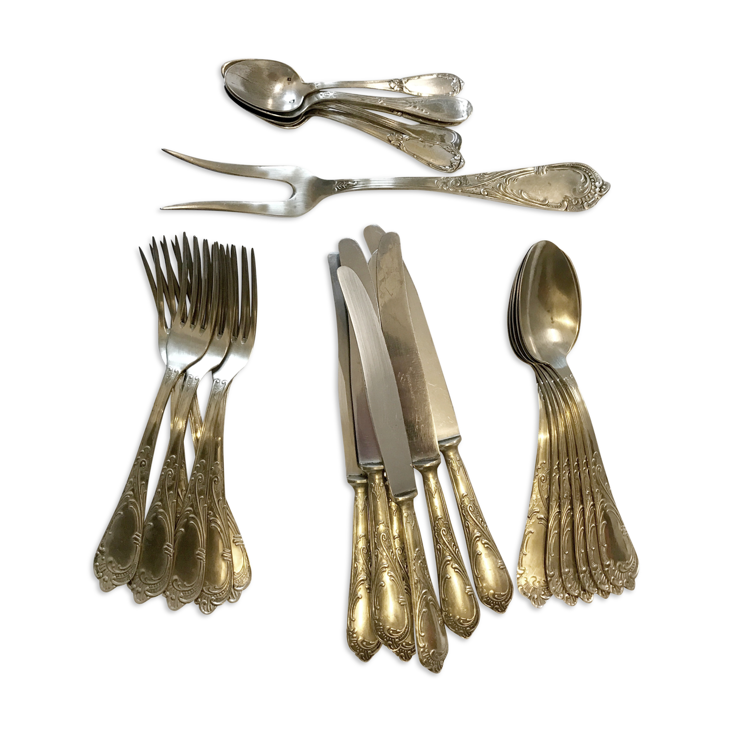 Silver housewife 25 pieces