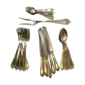 Silver housewife 25 pieces