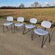 Set of 4 420-44 Strafor chairs