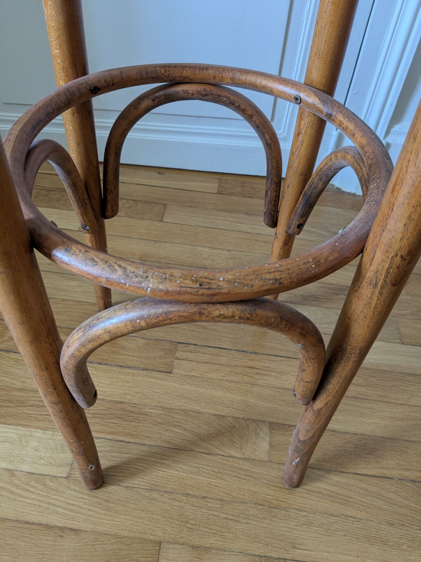 Tabouret de bar en rotin
