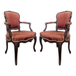 Paire de fauteuil d'époque