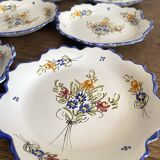 Old Martres Tolosane dessert plates