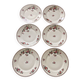 Assiettes à dessert anciennes