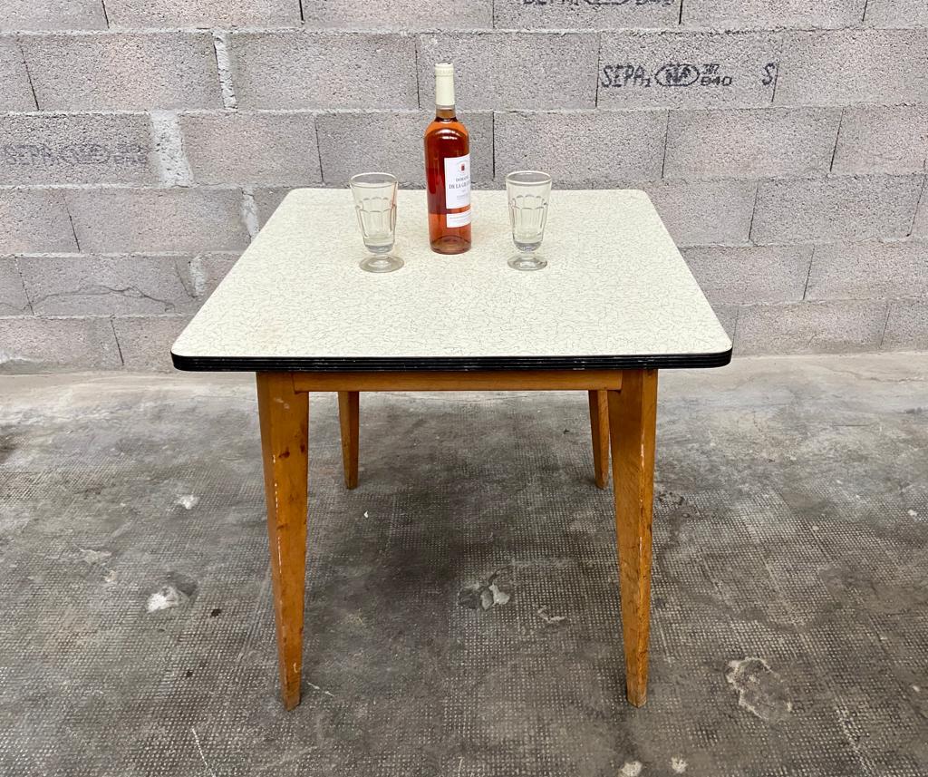 Vintage coffee table Scandinavian style formica 1960