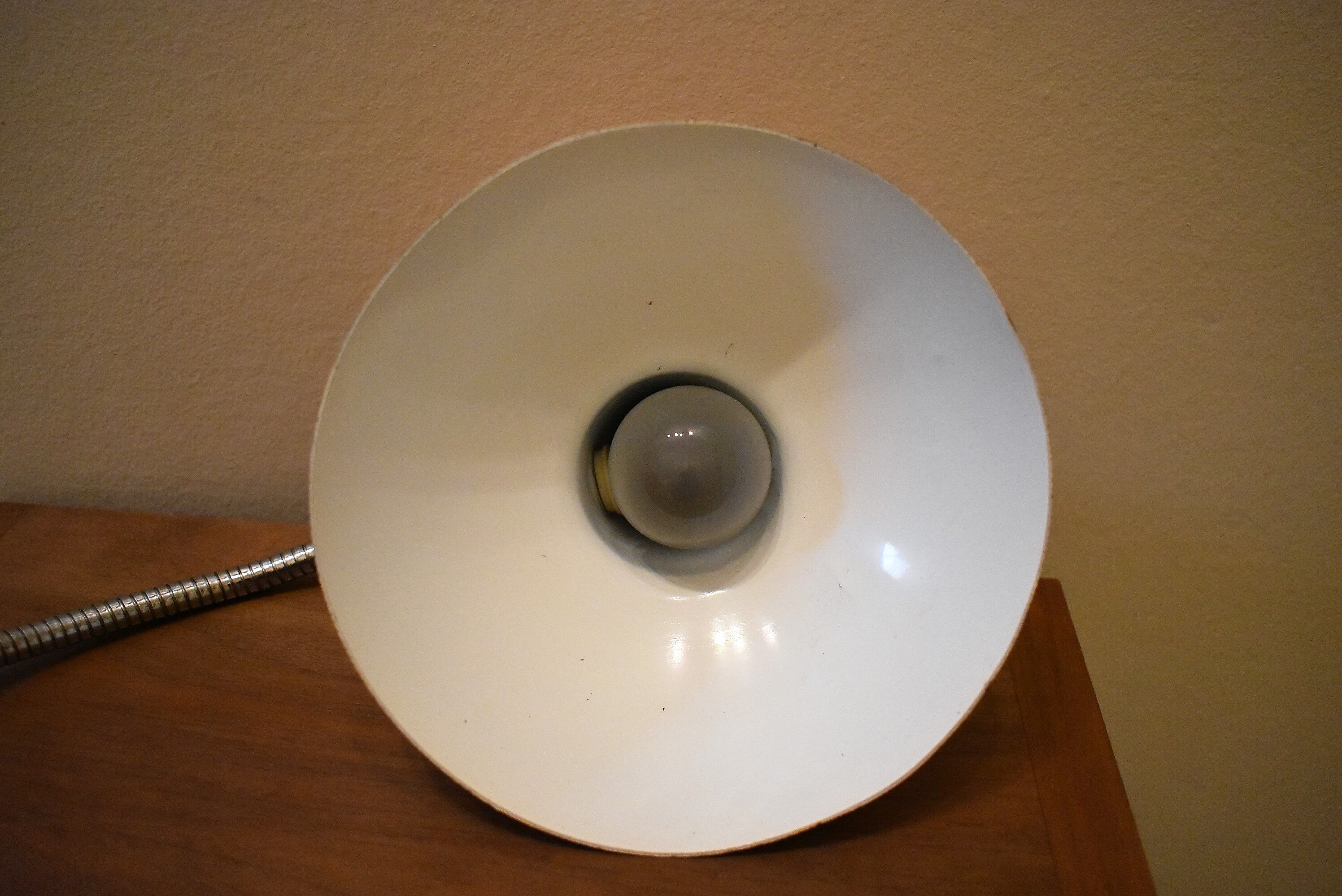 Vintage Orange desk lamp