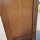 Art Deco filing cabinet with curtain 120 cm