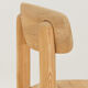 Set of 6 dining chairs in pine