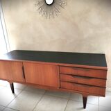 Scandinavian design teak row