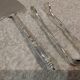 Petite pelle a tarte pince a sucre metal argente orfevre Ercuis russe