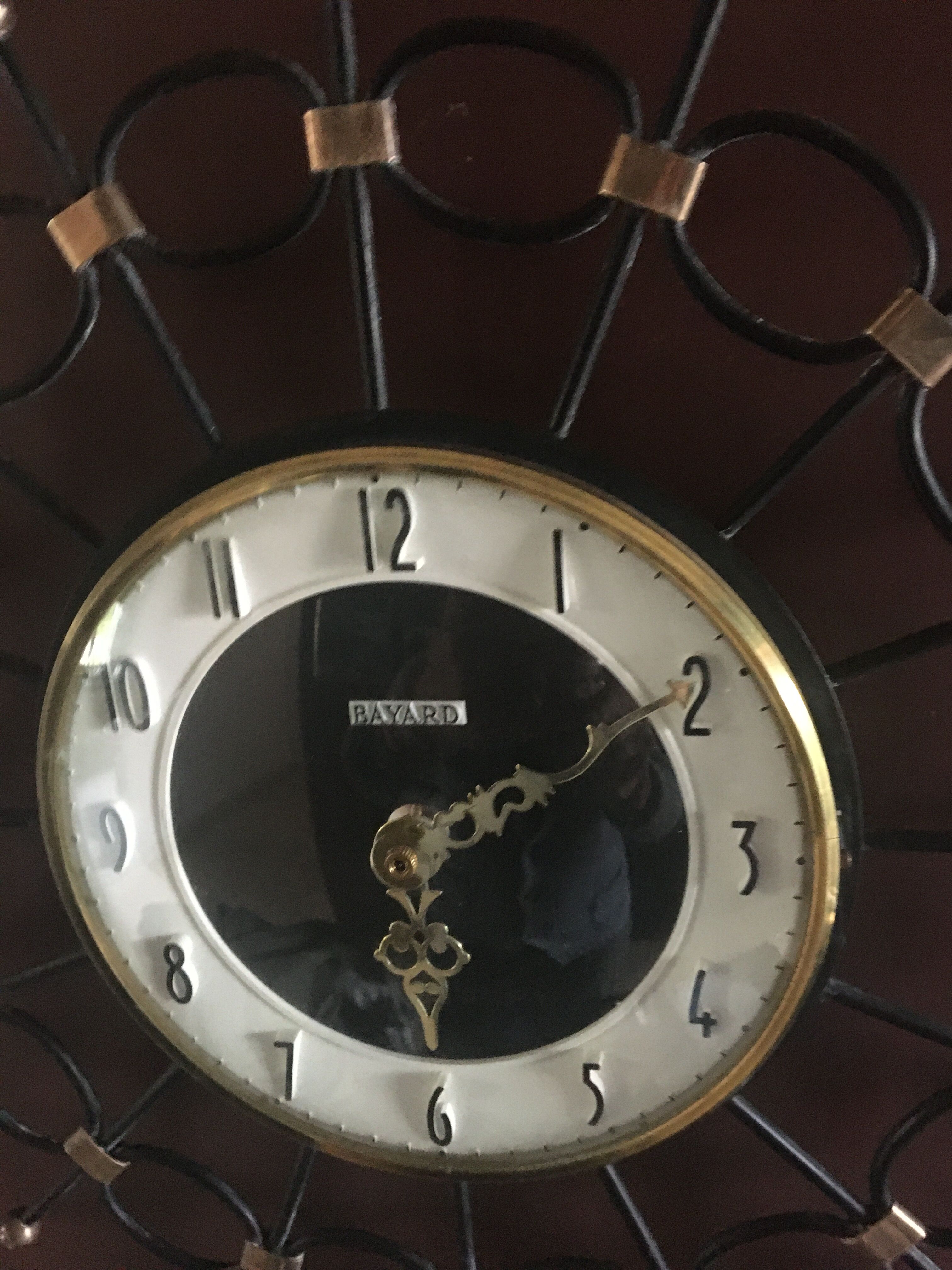 Bayard 70s clock