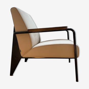 Lounge armchair by Jean Pouvé edited by Vitra