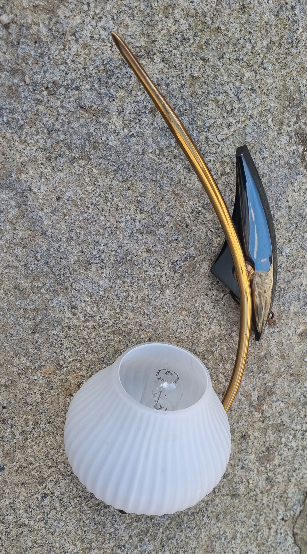 Pair of vintage wall lamps house Arlus, vintage, 50s