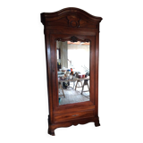 Louis Philippe wardrobe in solid cherry wood