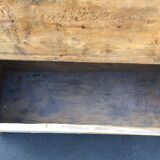 Ancient brutalist chest carved wind rose