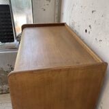 1960s oak storage unit