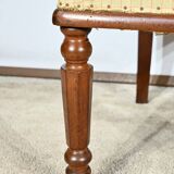 Pair of Cuban Mahogany Chairs, Restoration Period – Early 19th Century