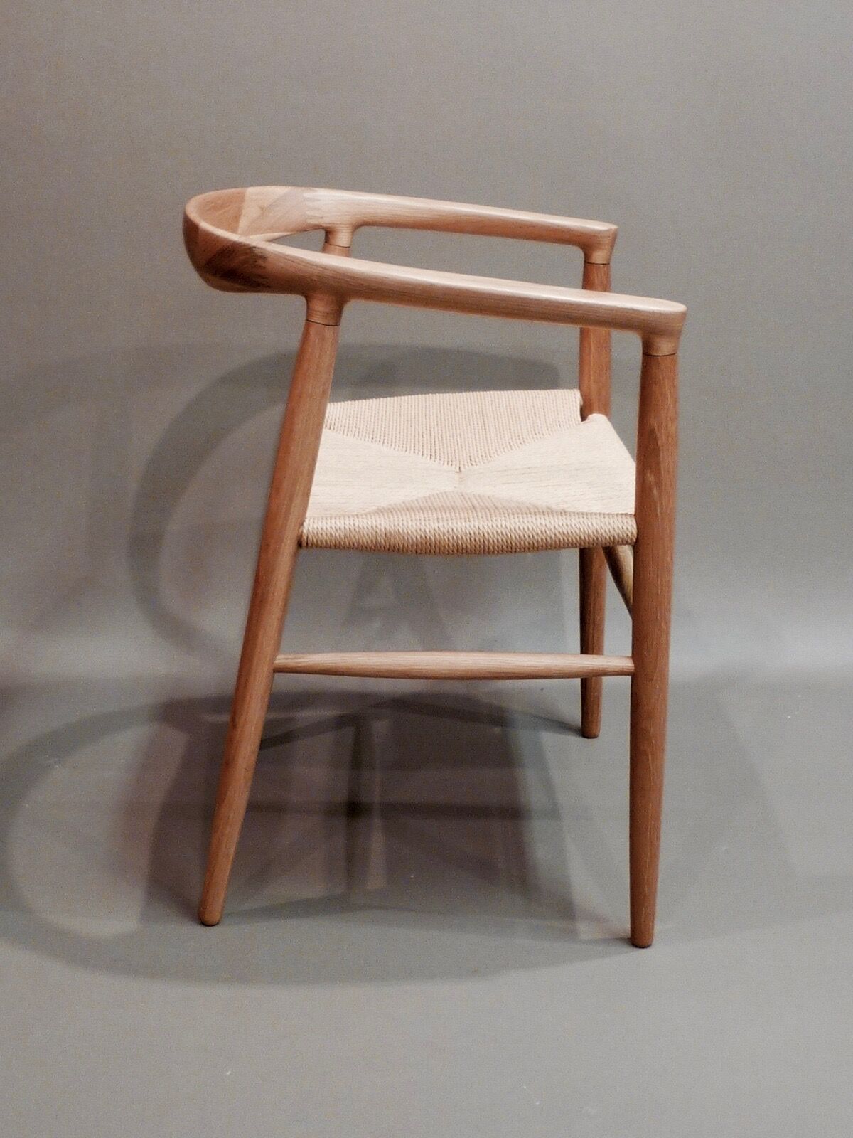 Solid Ash armchair "Scandinavian design".