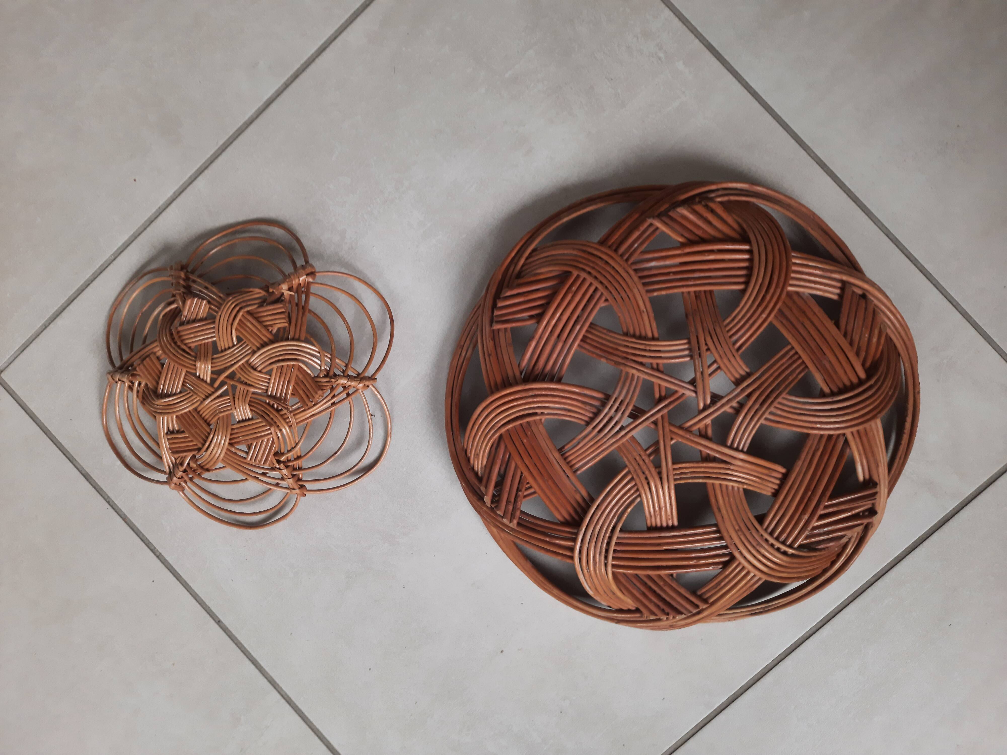 Wall decoration baskets
