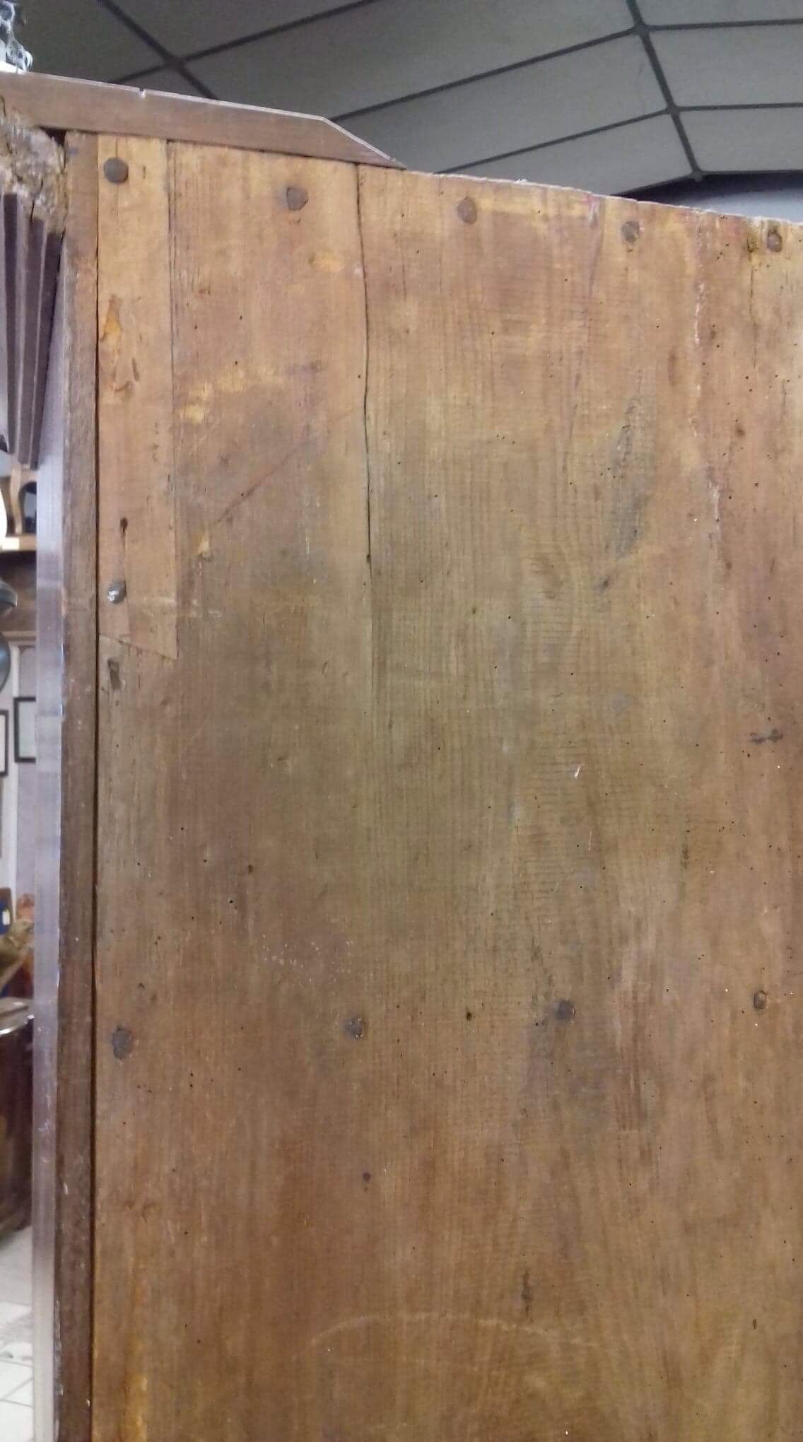 Armoire coloniale bois exotique XlX