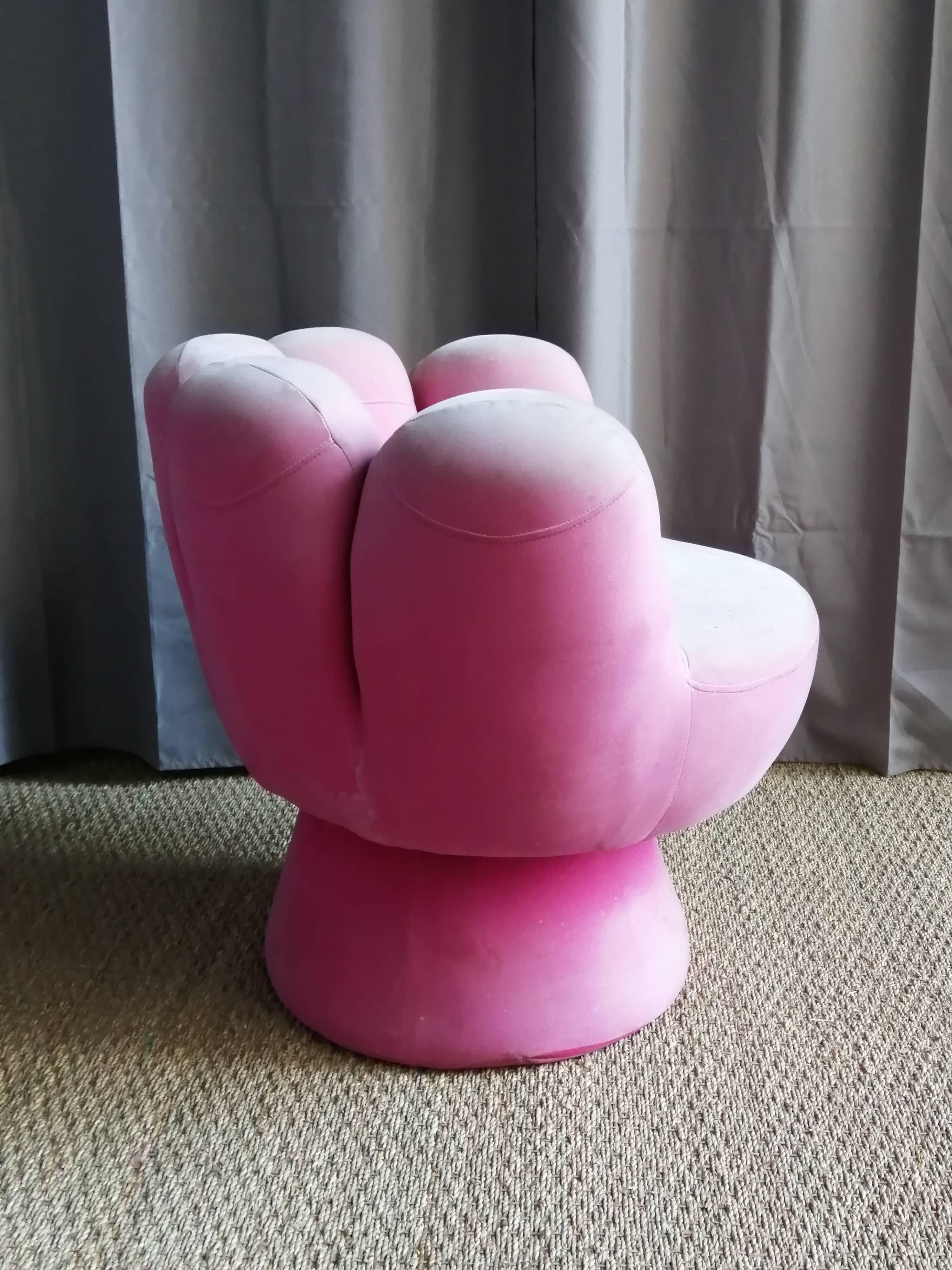 Vintage "hand" chair 70