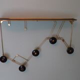 Wall coat rack