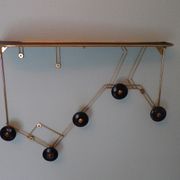 Wall coat rack