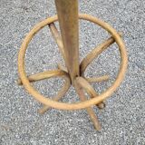 Perroquet ancien en bois courbé