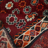 Vintage persian handwoven wool lori rug 1930- 96x157cm